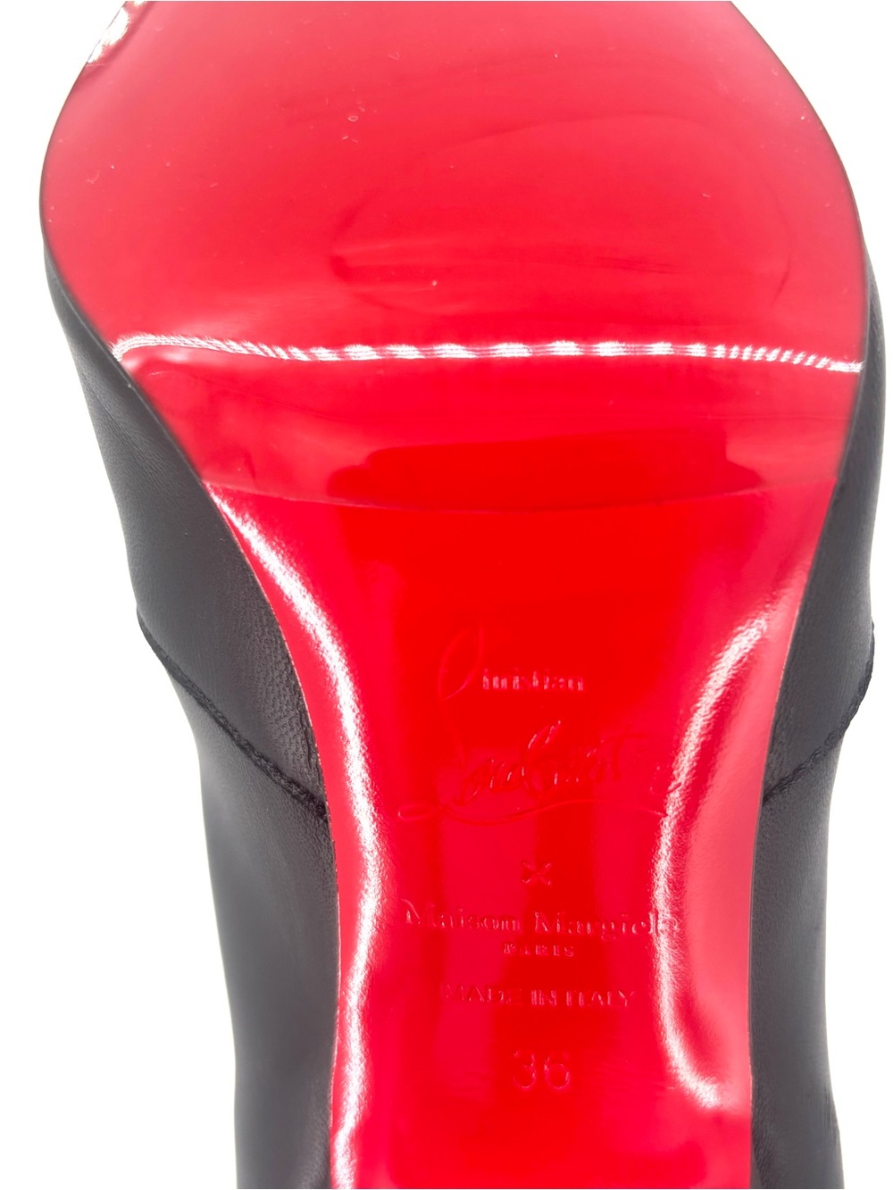 Christian Louboutin x Maison Margiela Xrismarteen 100 Knee High Boots 36 - Picture 12 of 12